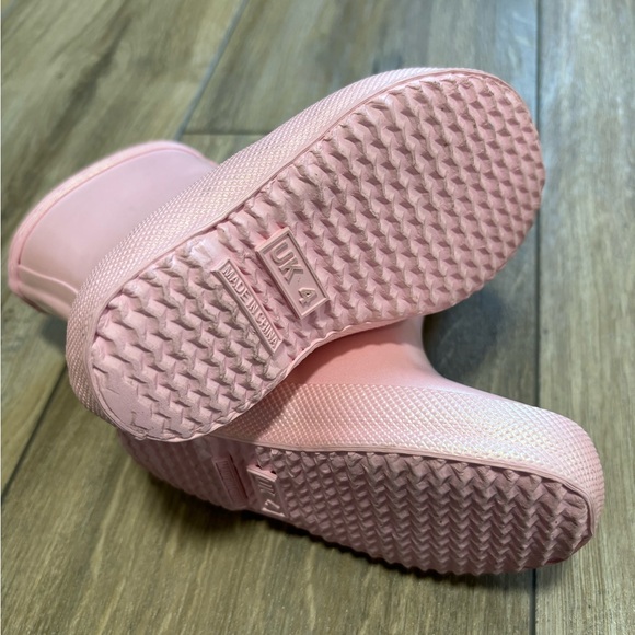 Hunter Kids First Nebula Rain Boots in Pink - Picture 5 of 7